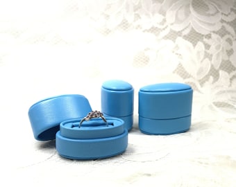 Scatola per anello di fidanzamento, regali per damigelle d'onore, scatola per proposta di matrimonio, scatola per anello di proposta, scatola per fedi nuziali, scatola per anelli moderna, anelli da cerimonia, scatola per anelli boho