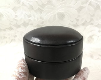 Portagioie in pelle, grande portagioie, astuccio per gioielli personalizzato, regalo di anniversario per lei, regalo personalizzato per lei, contenitore per gioielli