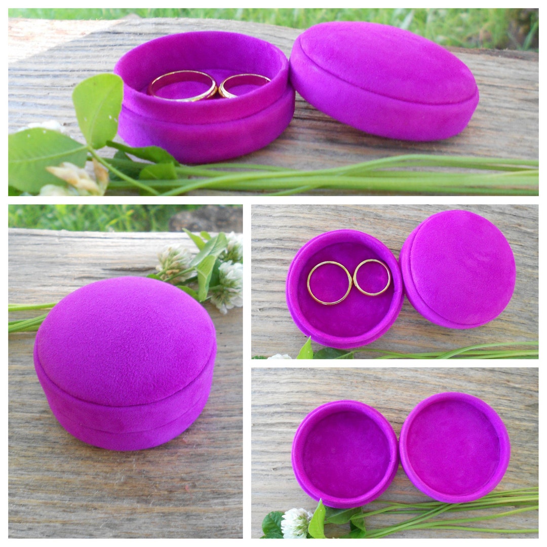 Wedding Ring Box White Ring Box Ceremony Ring Box Double Ring Box