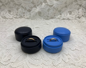 Portagioie, Portagioie per anello di fidanzamento, Regalo per damigella d'onore, Portagioie doppio, Portafedi nuziali, Portafedi per cerimonia, Portaanelli da uomo, Scatola regalo per anello