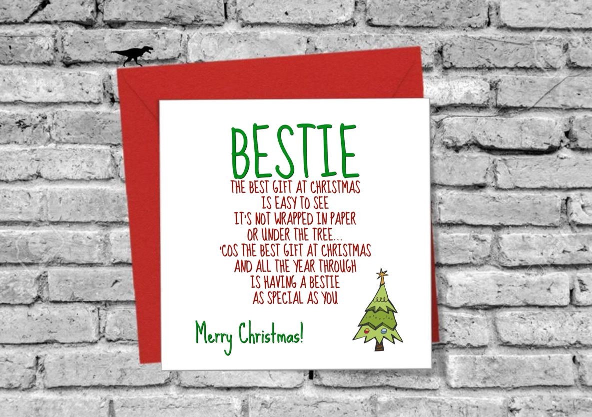 Merry Christmas Bestie 