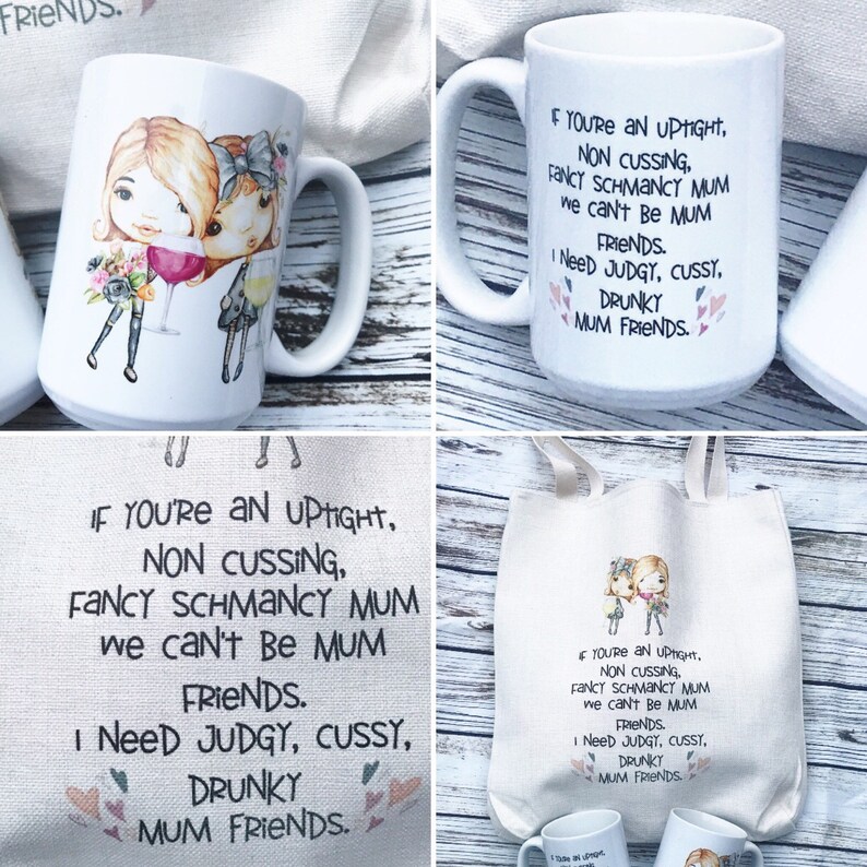 mother\u2019s day school gate mum cussy drunky mum funny mum Mum friends bag schmancy mum school run mum