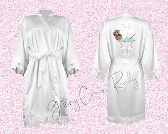 Robe de reconstitution historique, Jolie fille de reconstitution historique, Préparation de la couronne, Cadeau de reconstitution historique, Couronne de reconstitution historique, Robe de la couronne