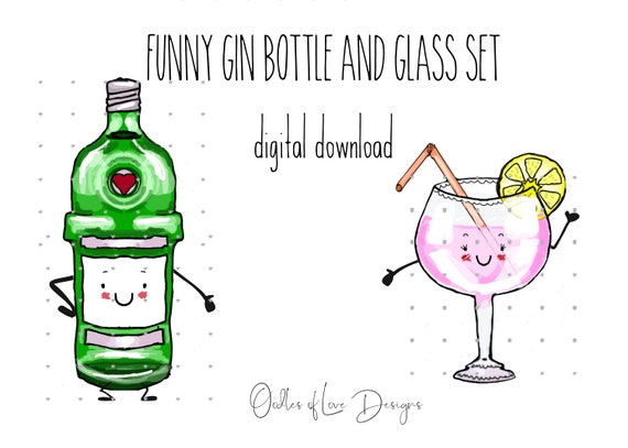 Buy Cute Gin Bottle and Glass Funny GIN Clipart Set Digital Online in India - Etsy Buy Cute Gin Bottle and Glass Funny GIN Clipart Set Digital Online in India - Etsy