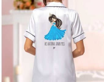 Pyjamas de concours adultes super mignons, robes de concours, pyjamas de concours, pyjamas personnalisés, jolie fille de dessin animé