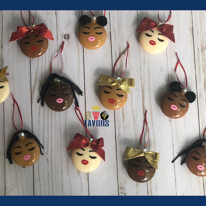 Black Girl Magic, Black Girl, Christmas Ornaments, Christmas Decoration ...