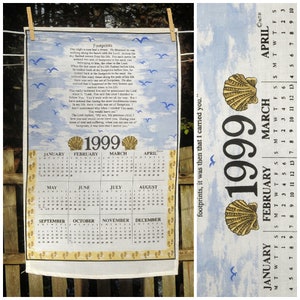 1999 Calendar - Etsy