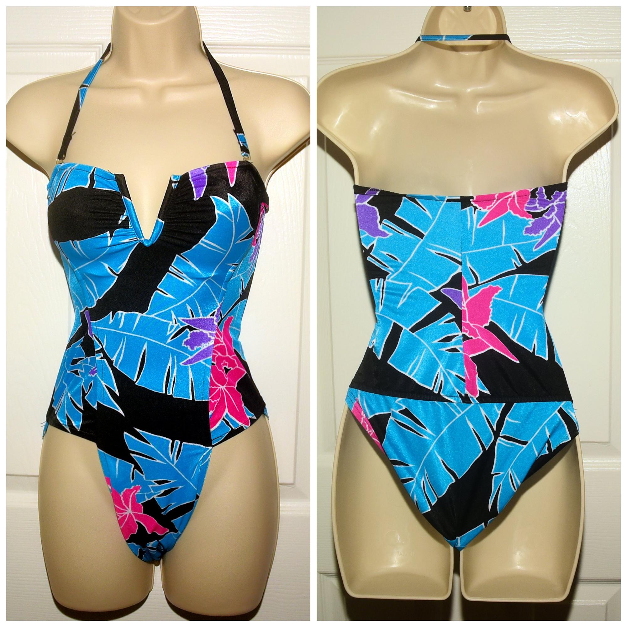 80s One Piece Bathingsuit - Etsy