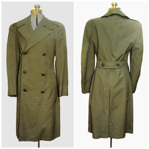 Serge Overcoat - Etsy