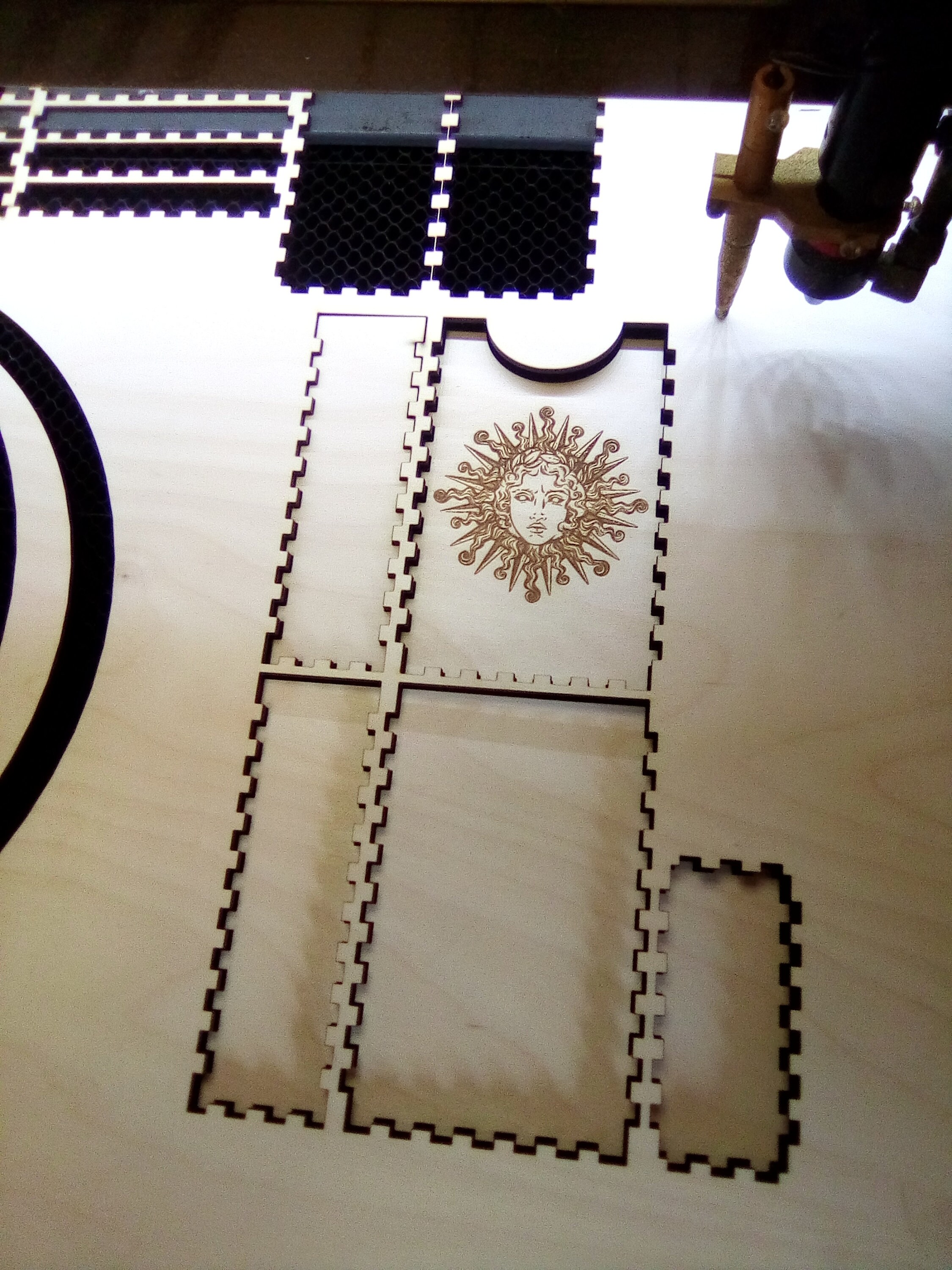 Cnc Router Box Pattern DXF SVG PDF Files for Cnc Laser Cutting, Cnc Router. Box. Tarot Card ...