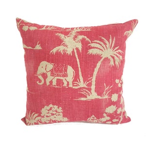 Clarke and Clarke - Mandir - Sorbet - Cushion Cover Pillow Throw