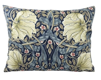 William Morris - Pimpernel Indigo / Hemp - Cushion Covers Throw Pillow Designer Home Decor
