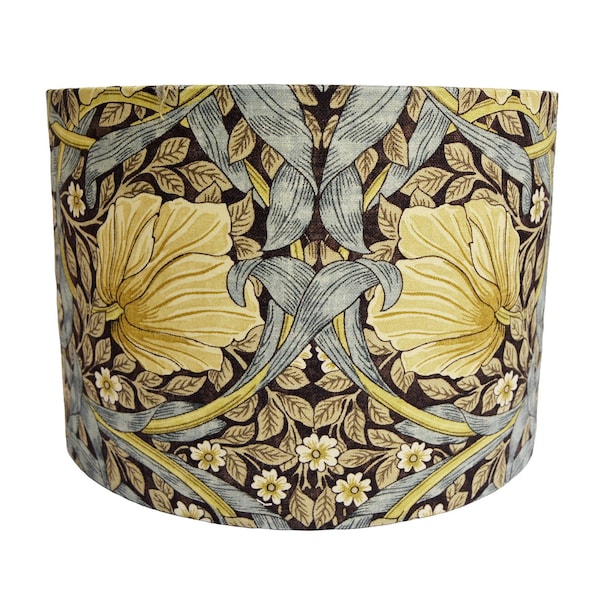 William Morris - Pimpernel - Bullrush / Slate - Lampshade Stunning Handmade Designer Home Decor