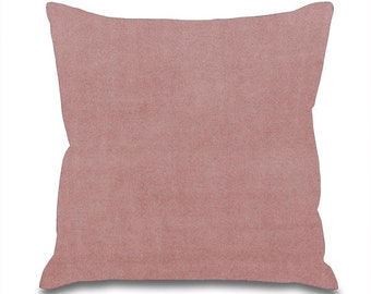 Clarke & Clarke - Alvar - Rose - Soft Cotton Velvet Cushion Cover Throw Pillow Designer Home Decor