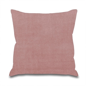 Clarke & Clarke - Alvar - Rose - Incredibly Soft Versatile Matte Finish Designer Velvet Cushion Cover - Luxury Throw Pillow Handmade