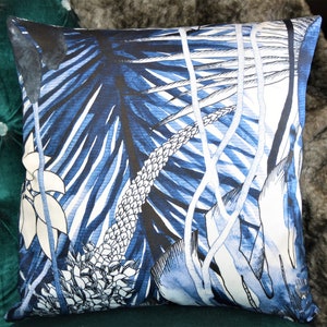 Designers Guild / Christian Lacroix - Jardin Exo&#39; Chic - Mediterranee - Cushion Cover Throw Pillow Designer Home Decor