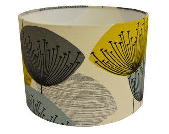 Sanderson - Dandelion Clocks - Chaffinch - Lampshade Stunning Handmade