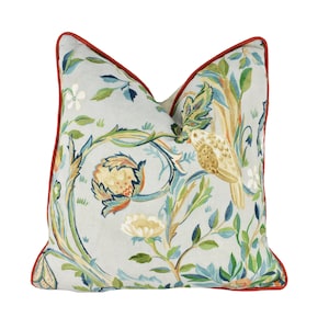 William Morris - Melsetter - Grey - Cushion Cover Throw Pillow Designer Home Decor