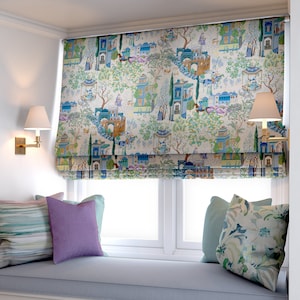 Manuel Canovas - Leyla - Ceylan - Made To Measure Professionally Made Roman Blind
