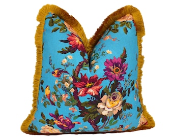 Liberty - Lady Kristina - Parasol - Handmade Cushion Cover Stunning Throw Pillow Designer Home Décor