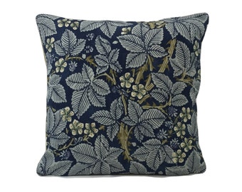 William Morris Bramble Indigo / Mineral 224463 Cushion Covers Many Sizes Available