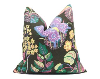 Josef Frank Manhattan Pillow Cover: Svensk Tenn Swedish Linen, NYC