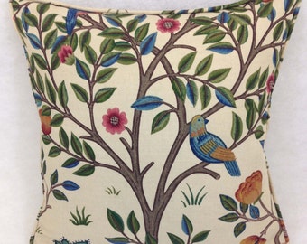 William Morris - Kelmscott Tree - Woad / Wine - Cushion Cover Stunning Home Decor Interior Design