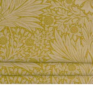 William Morris - Marigold - Maßanfertigung Professionell gefertigte Raffrollo