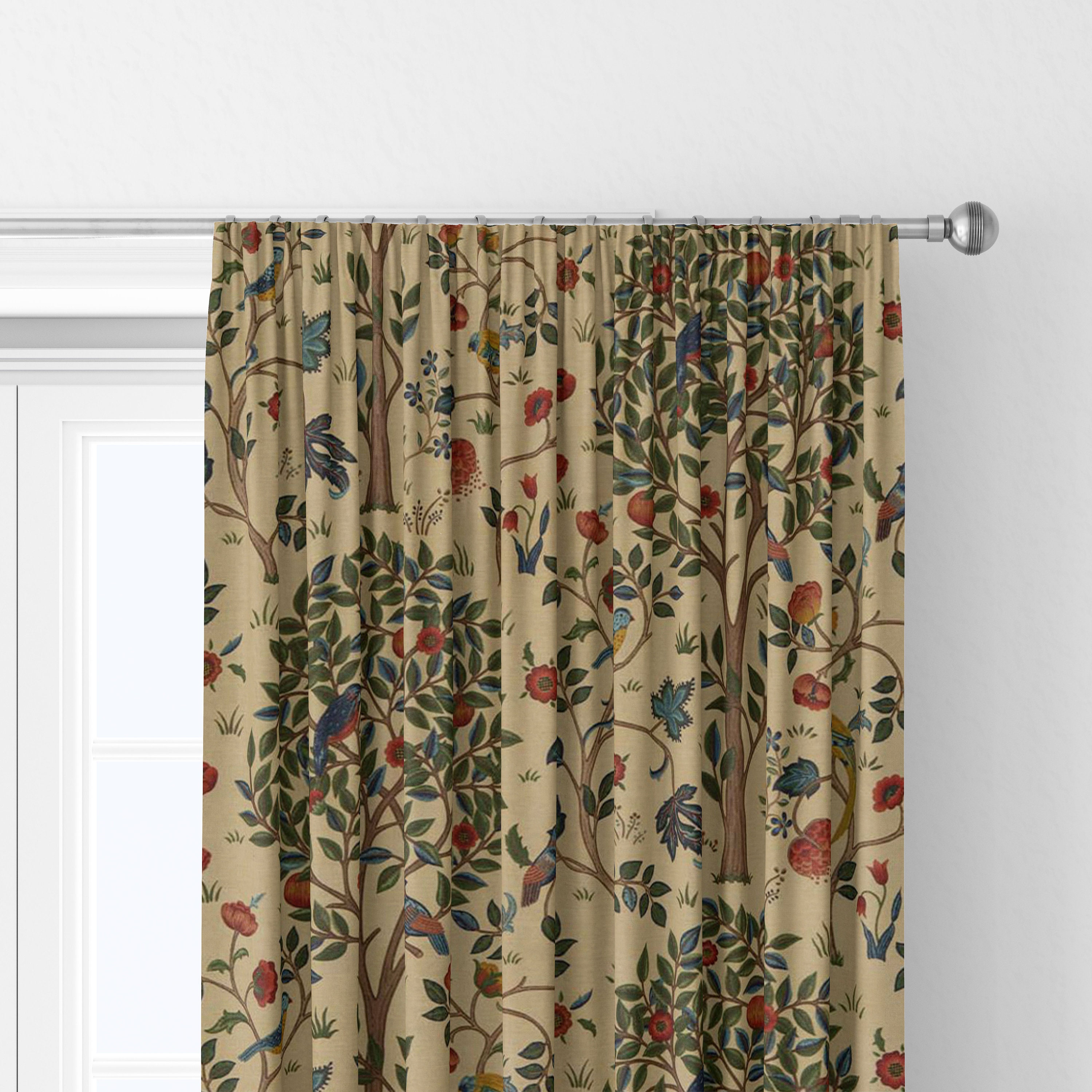 William Morris Kelmscott Tree 230341 刺繍 Kelmscott Tree 230341【生地】 – MORRISWORLD.jp