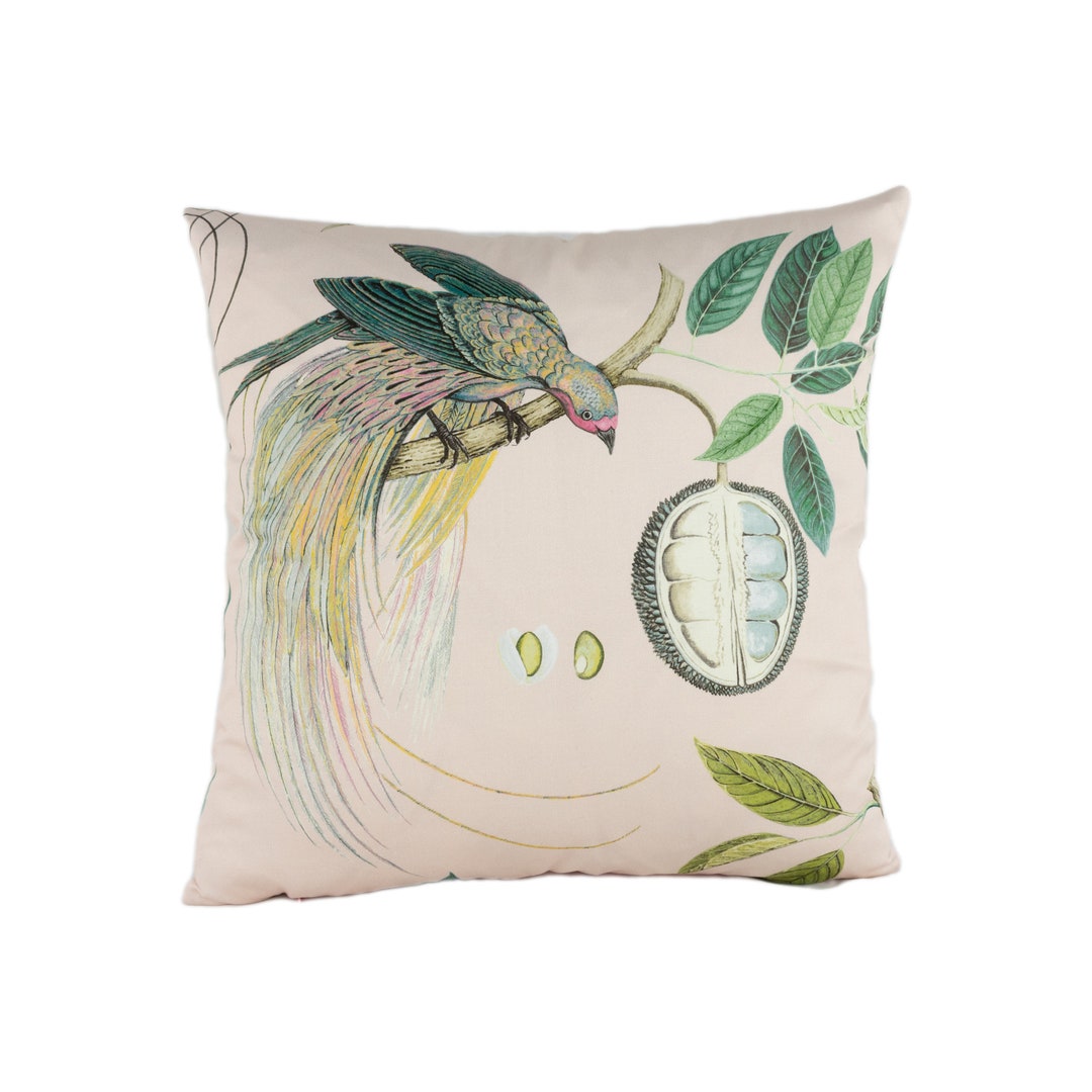 Sanderson Paradesia Orchid / Grey Stunning Designer Cushion Cover Home