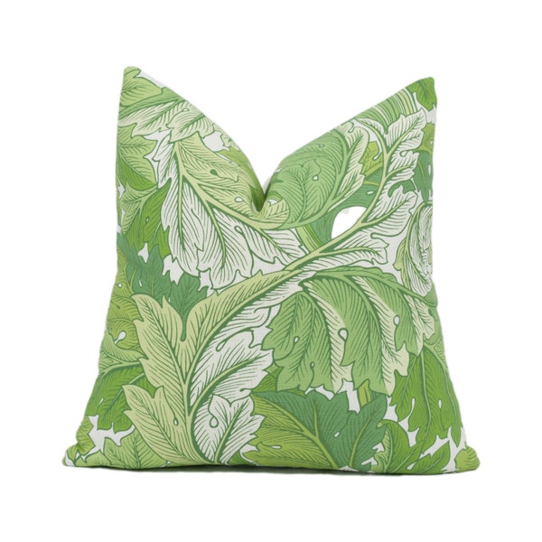 Green Leaf Pillow Etsy UK