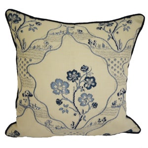 Schumacher - Marella - Delft - Cushion Cover Pillow Throw