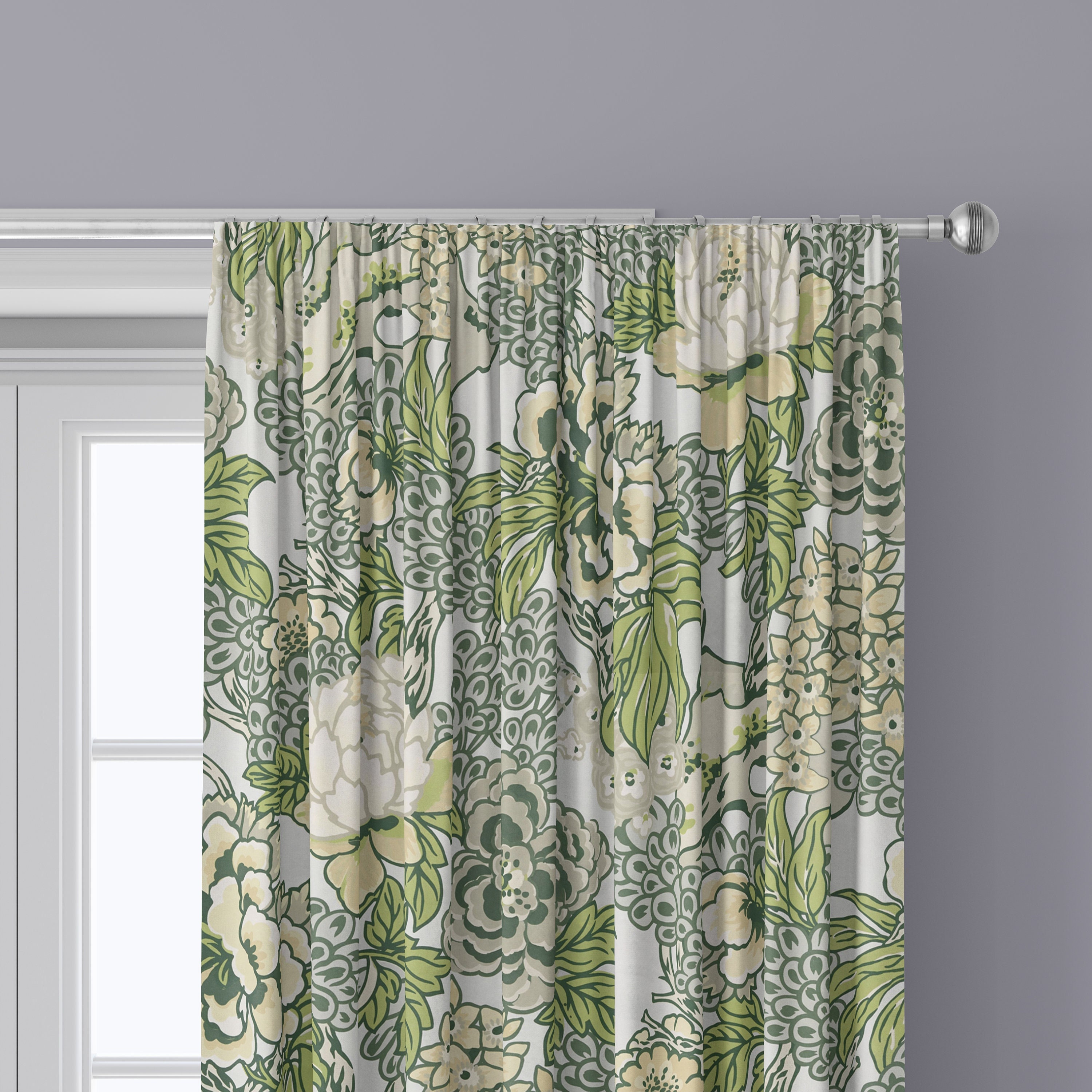 Thibaut - Honshu - Robin's Egg - Curtains Made to Measure Drapes