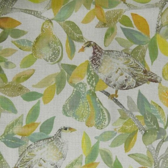 Voyage Decoration Ilinizas Fabric Perfect Fabric Buy per 1//2 m Poppy Natural