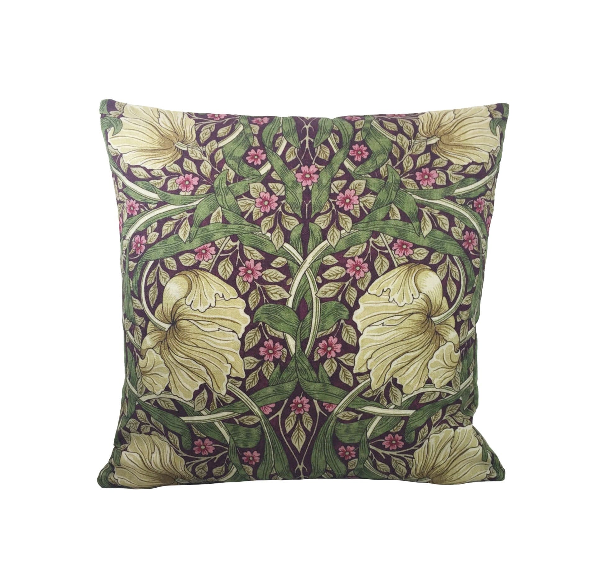 aubergine throw pillows