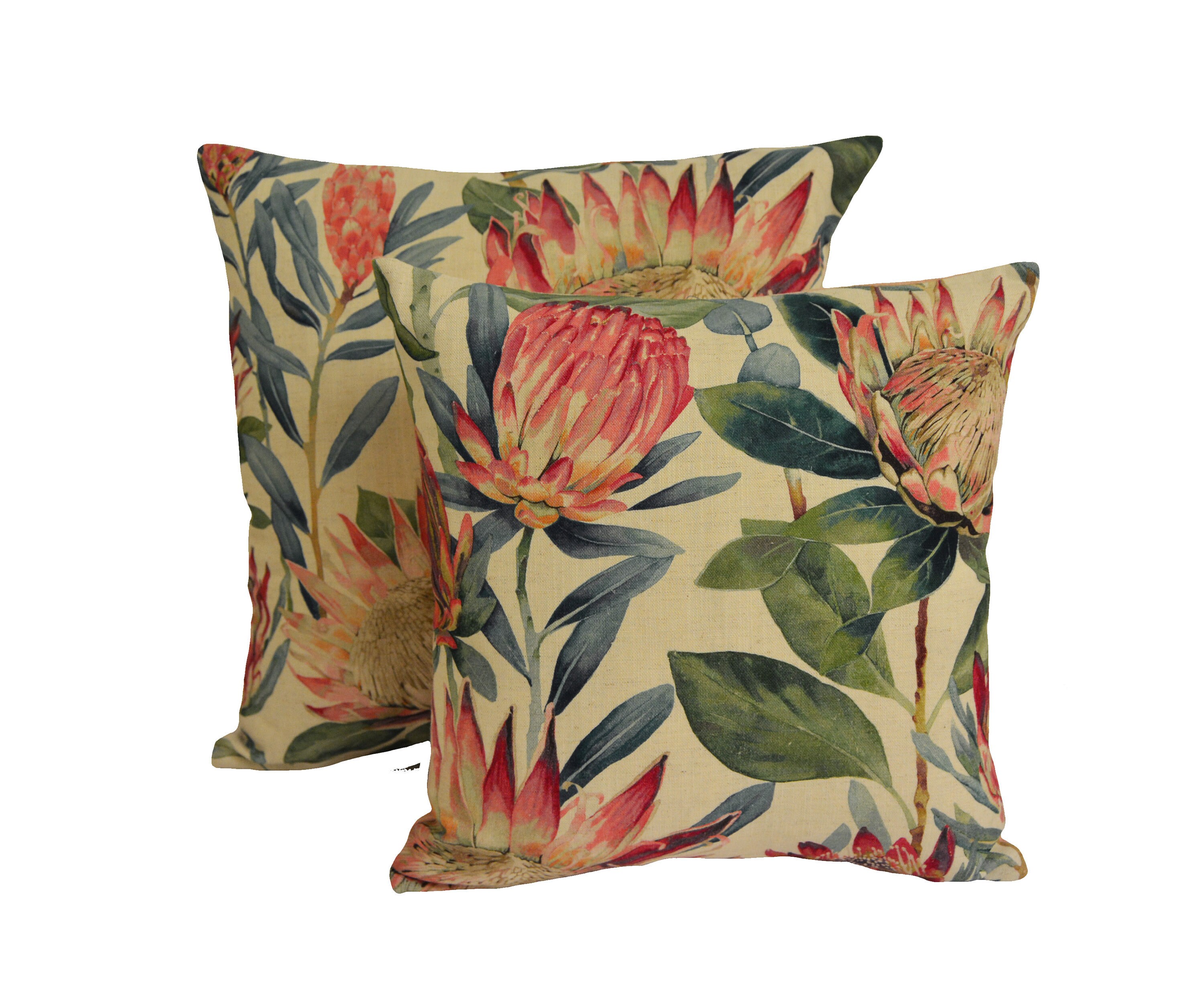 Sanderson King Protea Rhodera Cushion Cover Throw Pillow Etsy UK