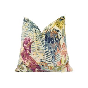 Linwood - Down in Kokomo - Stunning Velvet Cushion Cover Designer Throw Pillow Handmade Home Décor