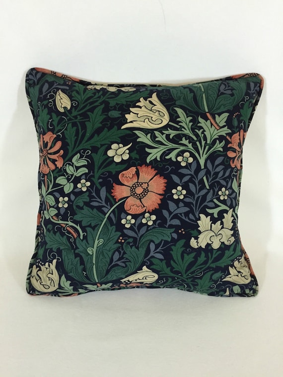 William Morris Cushion Cover Compton Indigo