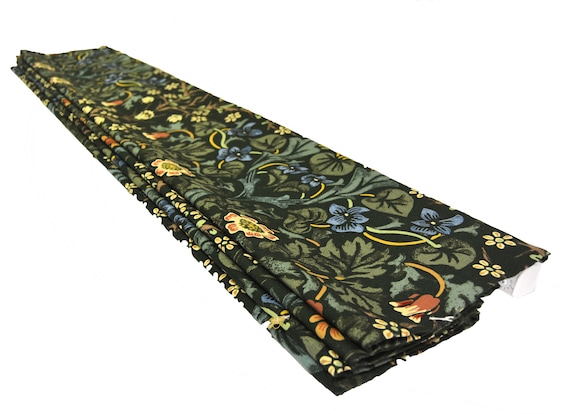 William Morris Blackthorn Fabric Made To Measure Etsy