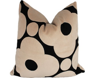 Orla Kiely - Velvet Spot Flower - Tea Rose - Cushion Cover Pillow Throw Home Decor Scandinavian Design