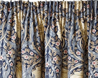 William Morris Fabric - Pimpernel -  Made to Measure Curtains + buy by the metre
