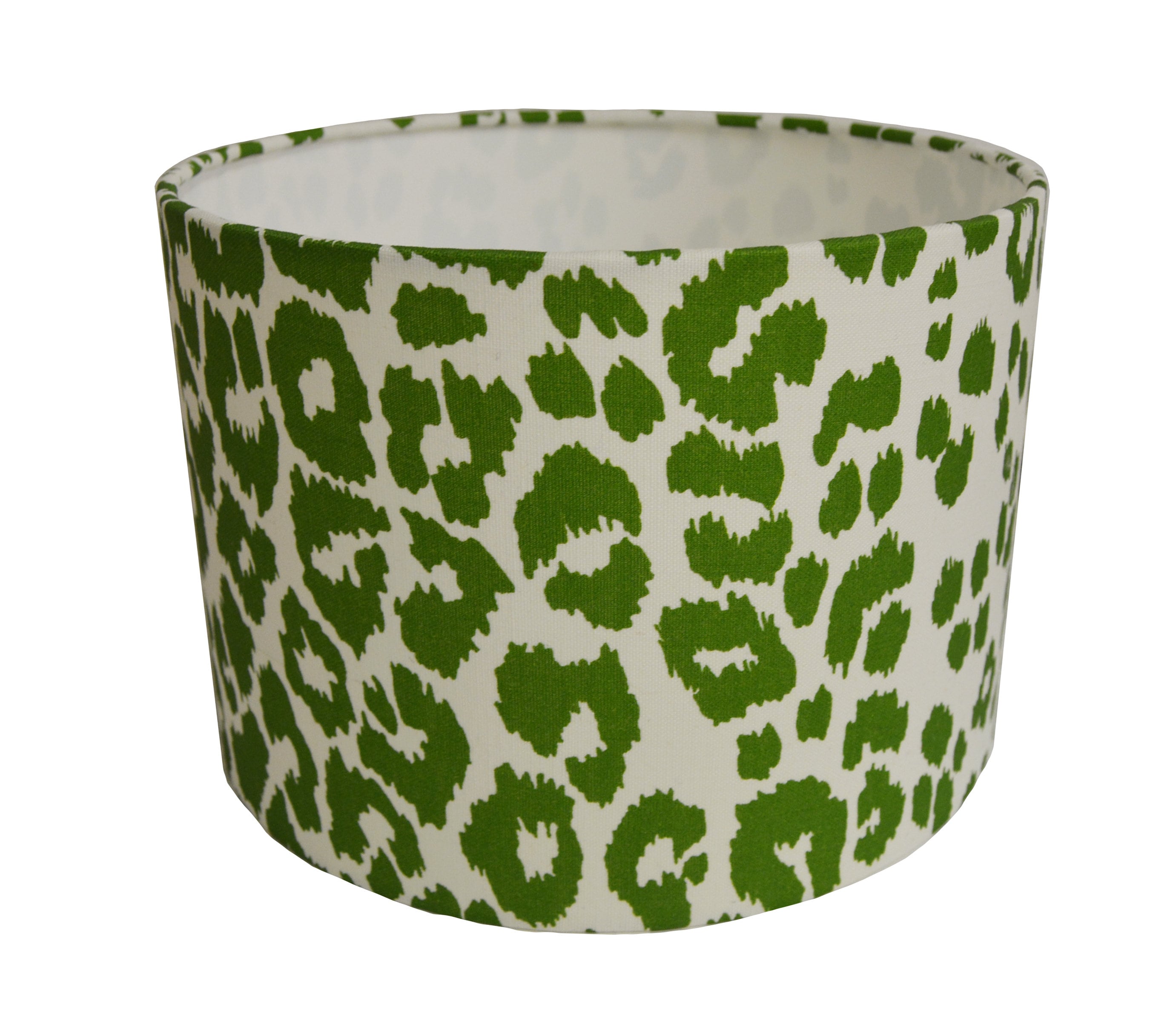 Schumacher - Iconic Leopard - Green - Lampshade Stunning