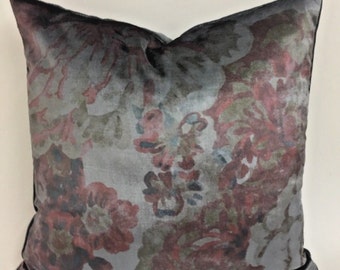 Designer Cushion Cover Velvet Stunning Traditional Colours Backed In Luxury Velvet