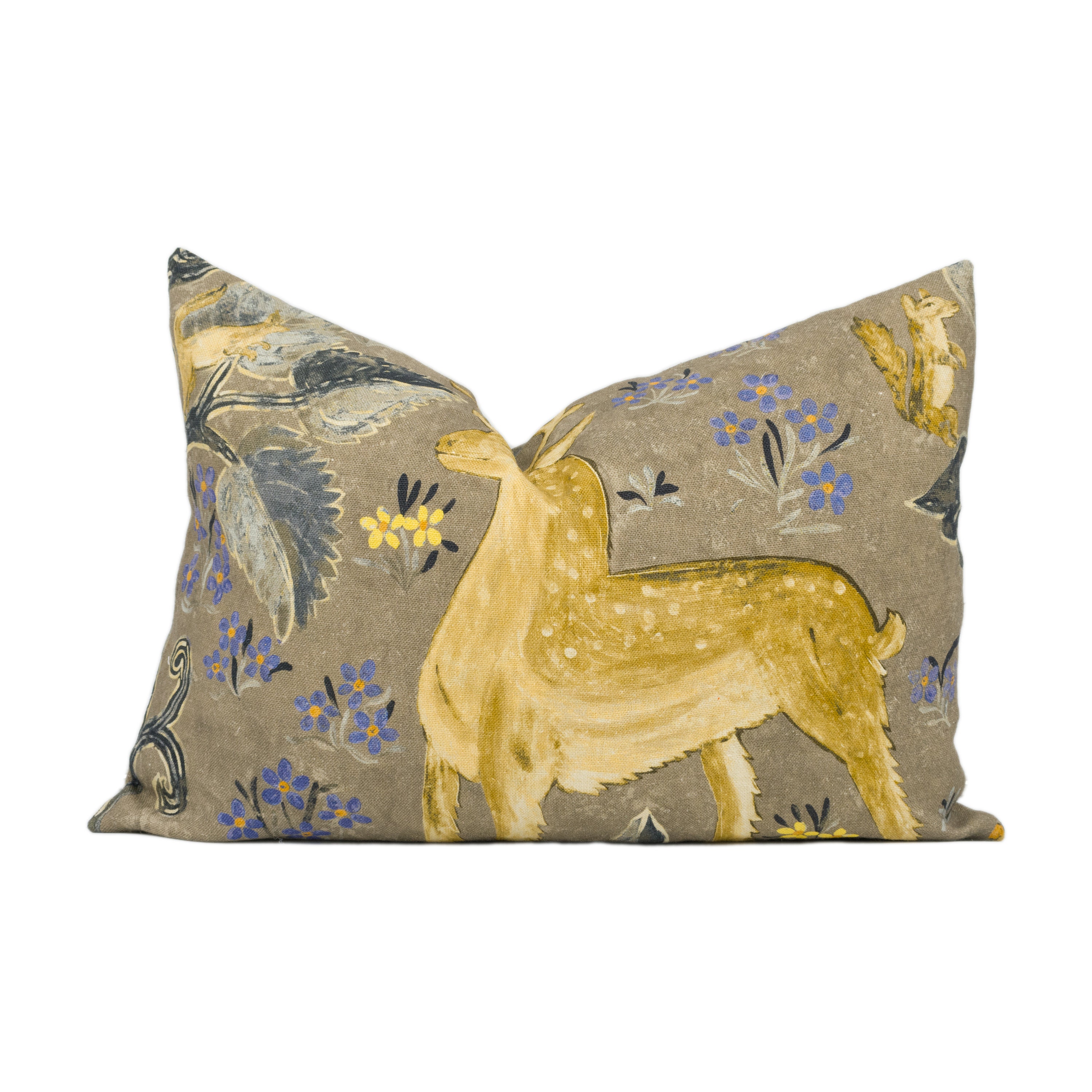 Zoffany - Arden - Pewter - Mid-century British Tapestry Cushion Cover ...