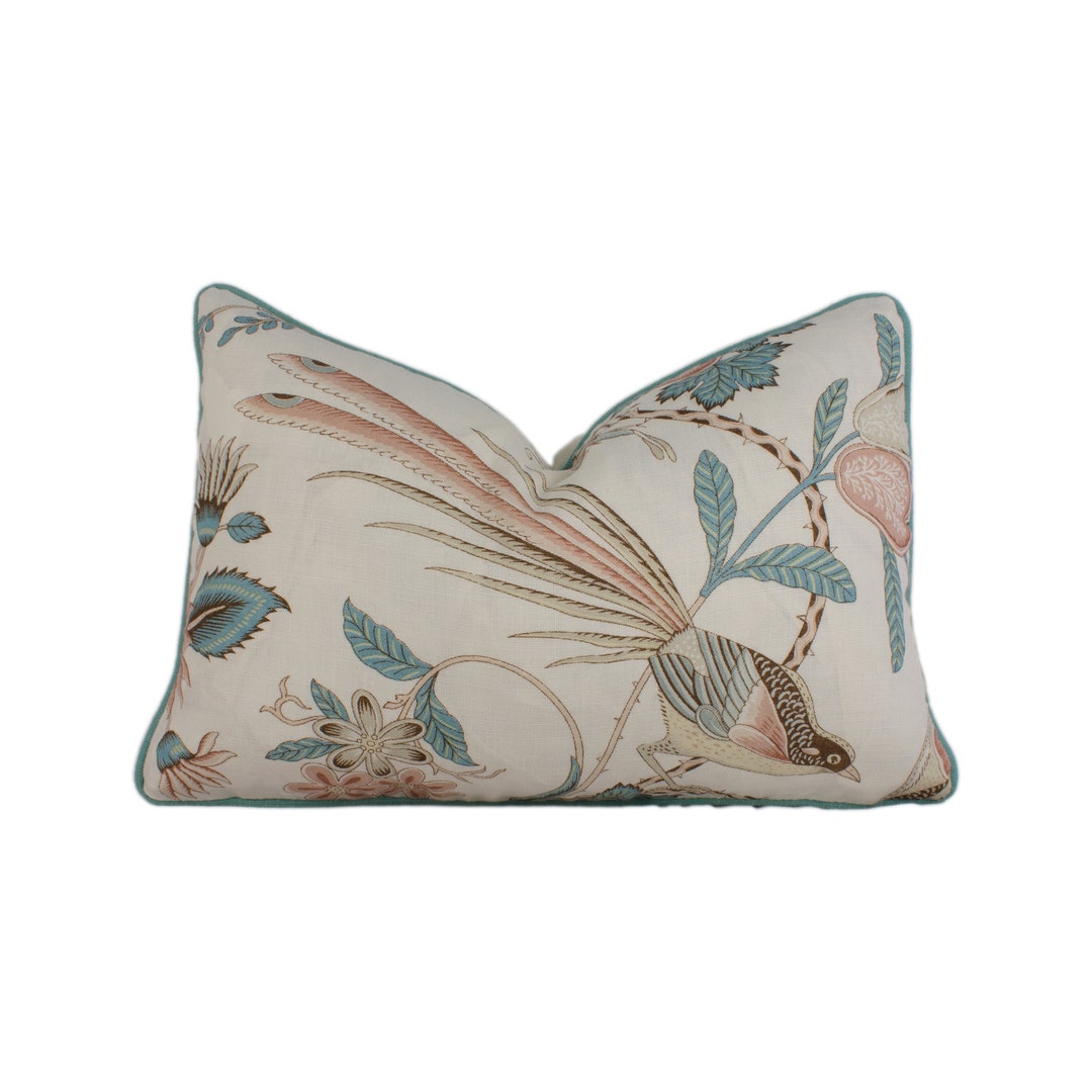 Schumacher - Campagne - Peacock & Rouge - Lush Lively French Floral ...