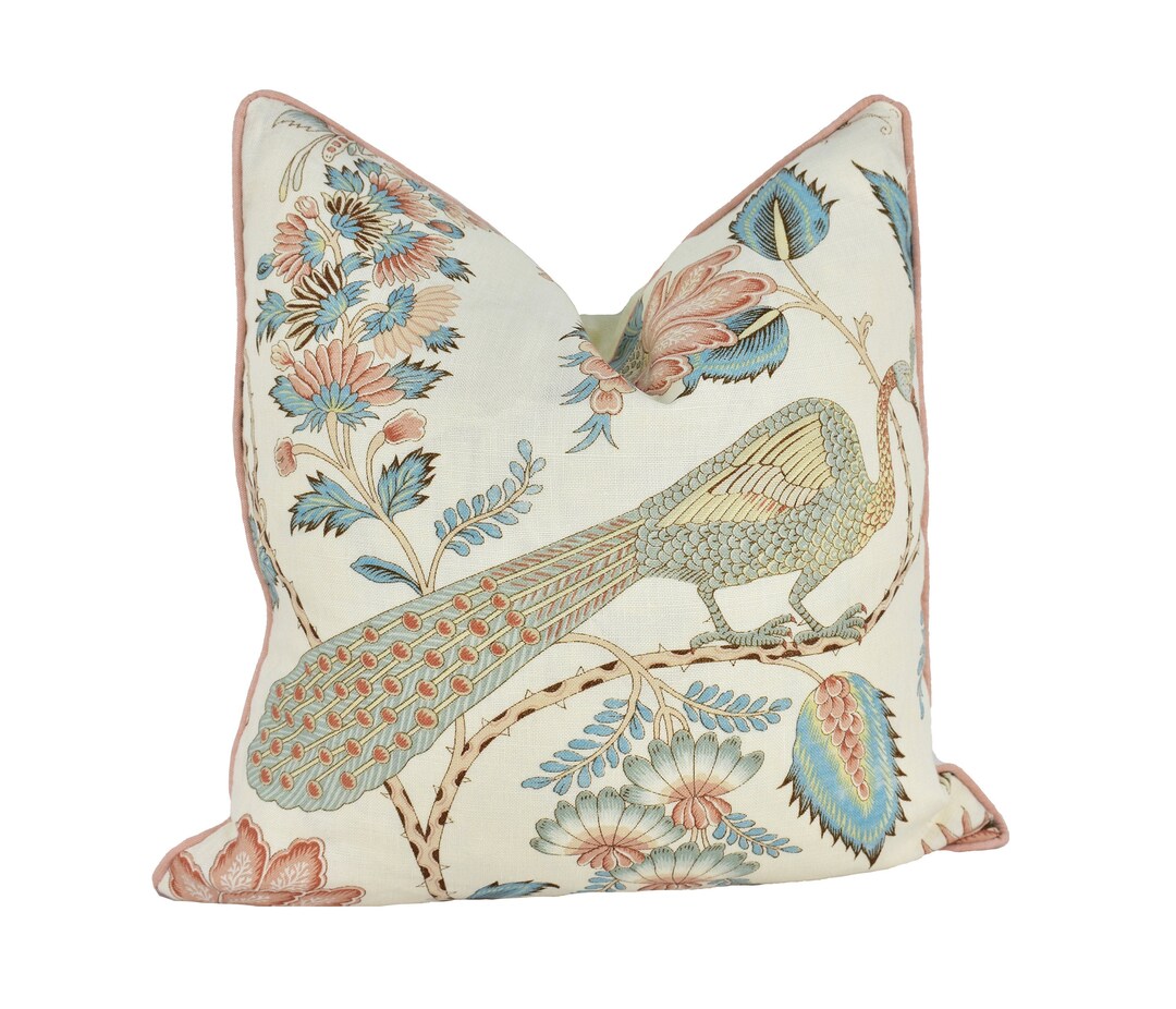 Schumacher - Campagne - Peacock & Rouge - Lush Lively French Floral ...
