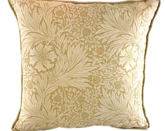 William Morris - Marigold - Lichen / Cowslip - Cushion Cover Throw Pillow Designer Home Decor