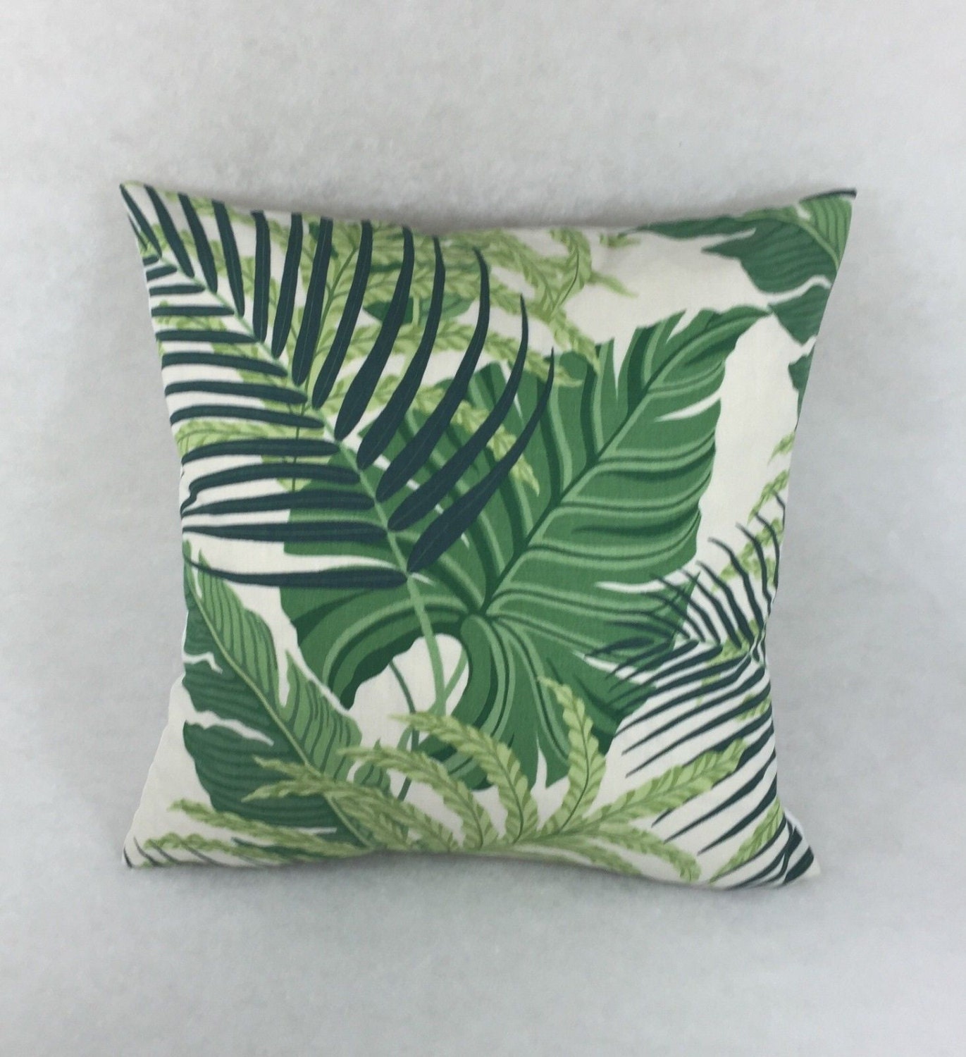 Sanderson Fabric Cushion Cover Manila in green design and Etsy