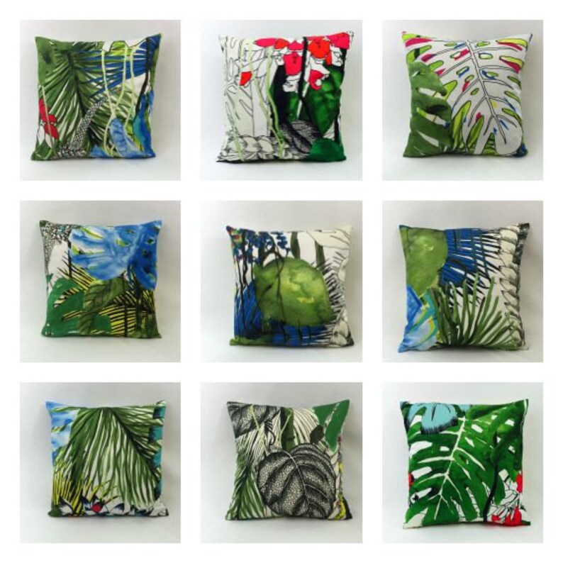Designers Guild Christian Lacroix Fabric Cushion Covers Jardin Etsy
