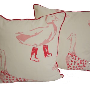 Clarke & Clarke - Jemima - Pink - Stunning Embroidered Cushion Cover Throw Pillow Designer Home Decor image 3